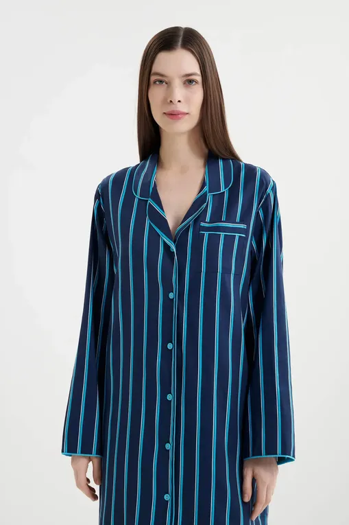 Сорочки CYBERJAMMIES 5025 NAVY PRINTED STRIPE
