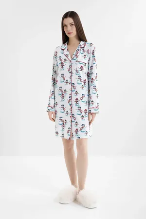 CYBERJAMMIES 5138 RED SNOWMAN PRINTED JERSEY
