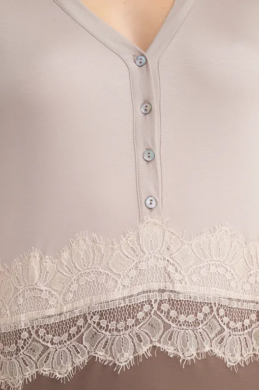 Сорочки Free Voogue 224105 141 BICOLOR TAUPE/CIOCCOLATO