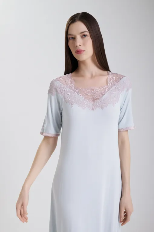 Сорочки Gianantonio A. Paladini W51AC04/L ANGELA_MC/L 600 LIGHT BLUE