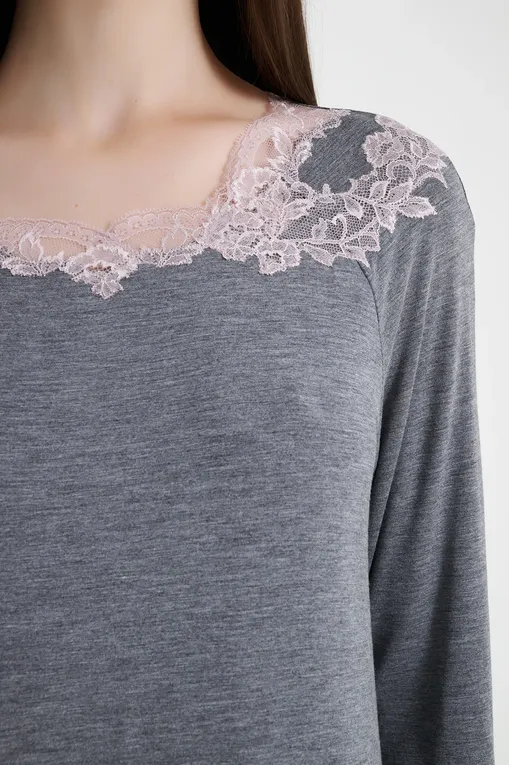 Сорочки Gianantonio A. Paladini W51AC05/M ALESSIA/M 819 GRIGIO MEL.