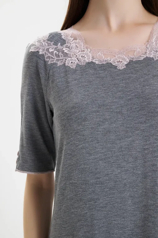 Сорочки Gianantonio A. Paladini W51AC06/M ALESSIA_MC/M 819 GRIGIO MEL.