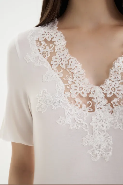 Сорочки Gianantonio A. Paladini W51CC06/L CARLOTTA_MC/L 101 IVORY