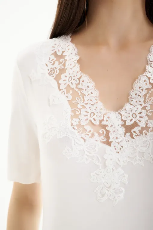 Сорочки Gianantonio A. Paladini W51CC06/S CARLOTTA_MC/S 101 IVORY