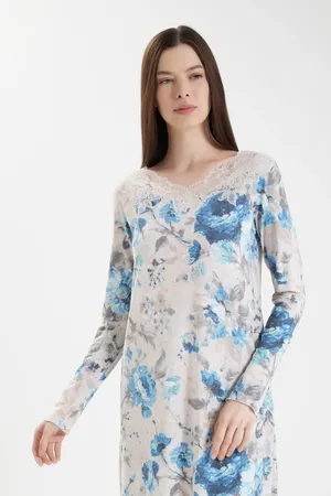 Gianantonio A. Paladini W55NC03/S NADIA/S 660 FIORE DENIM/P.BEIGE