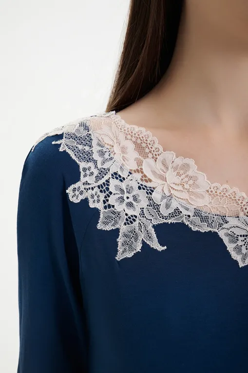 Сорочки Gianantonio A. Paladini W55SC06/M SAMIRA_MC/M 791 DENIM/P.CORDA