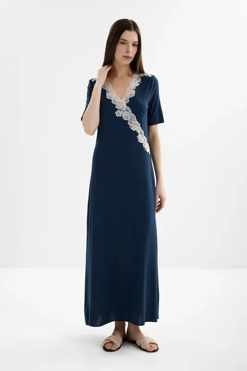 Сорочки Gianantonio A. Paladini W55SC07/L SERAFINA_MC/L 791 DENIM/P.CORDA