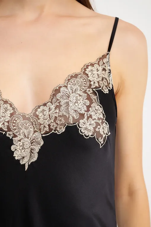 Сорочки I.D.Sarrieri L4620 Black/Mink