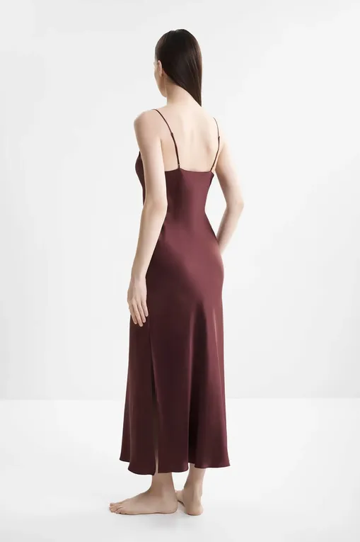 Сорочки Luna di Seta VLST08035 9411 BURGUNDY
