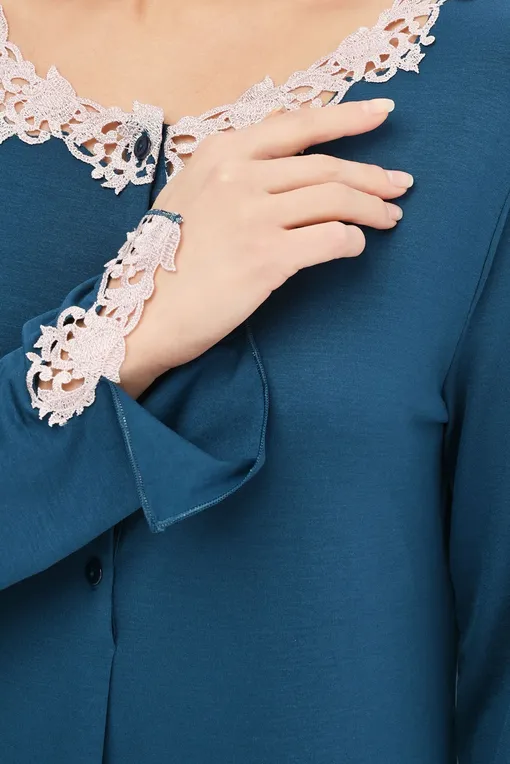 Сорочки Luna di Seta VLST60857 9640 OCEAN