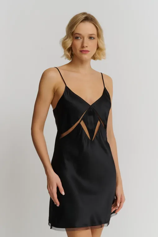 Сорочки Luna di Seta VLST61102 0031 BLACK