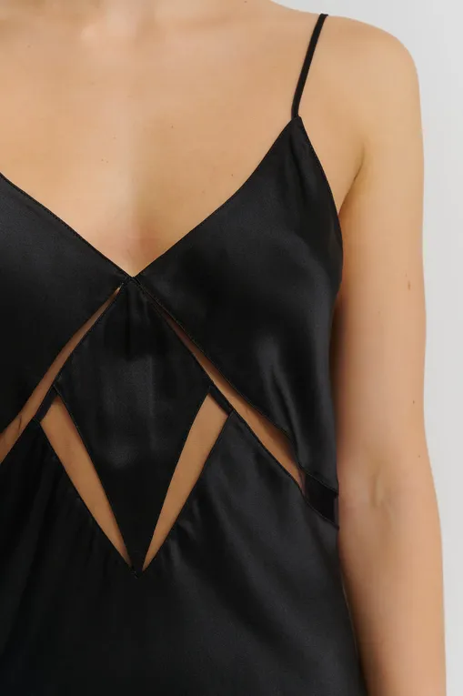 Сорочки Luna di Seta VLST61102 0031 BLACK