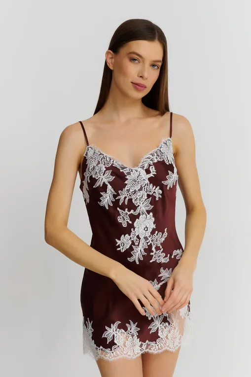 Сорочки Marjolaine 3VIC0301 1474 EBENE/NATUREL