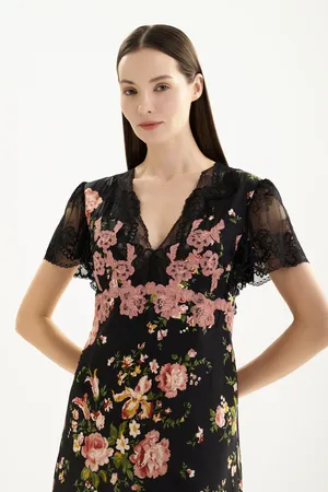 Marjolaine 4BER0202 0181 Imprime Fleur/Buvard