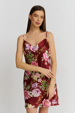 Marjolaine 4VEL0103 0156 Imprime Bourgogne