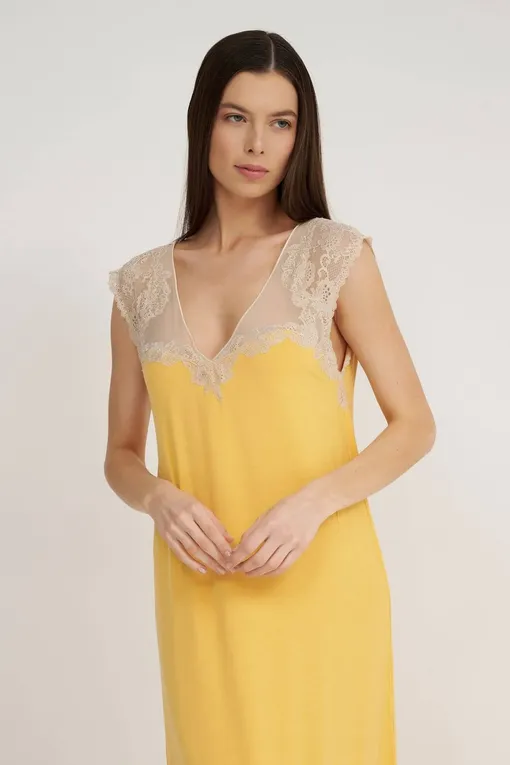 Сорочки Gianantonio A. Paladini S45PC02/L PRUDENCE/L 216 GIALLO OCRA