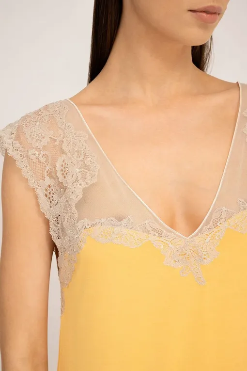 Сорочки Gianantonio A. Paladini S45PC02/L PRUDENCE/L 216 GIALLO OCRA