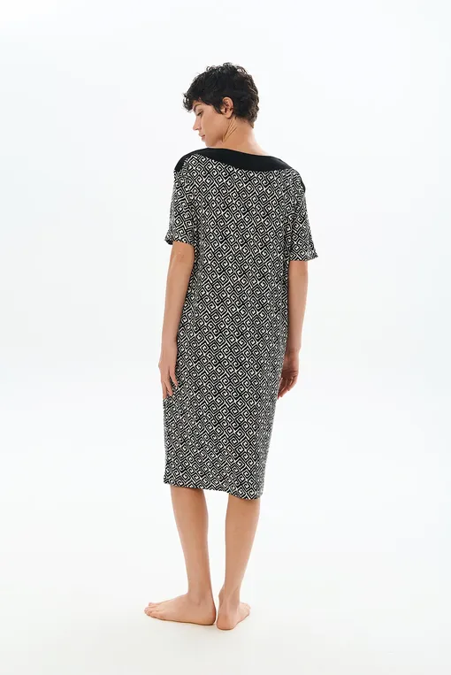 Сорочки Petit Pas 101118 print geometry