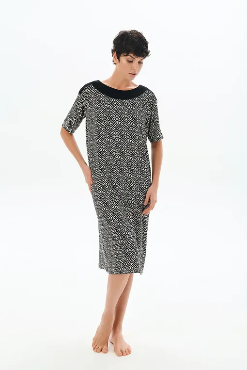 Сорочки Petit Pas 101118 print geometry