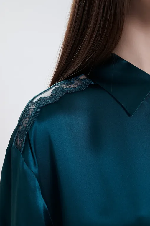 Рубашки Simone Perele 1F8957 631 Emeraude