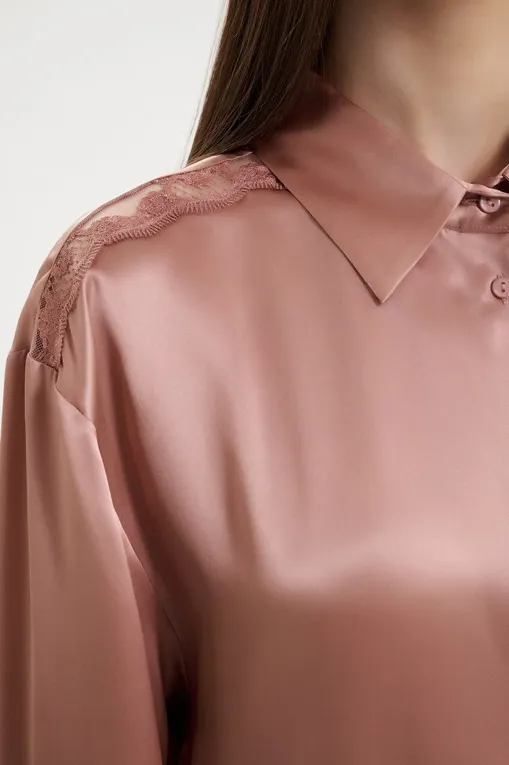 Рубашки Simone Perele 1F8957 469 Smokey Pink