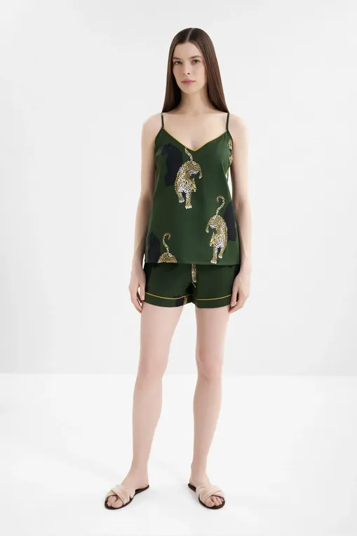 Топы CYBERJAMMIES 5002 GREEN LEOPARD PRINT