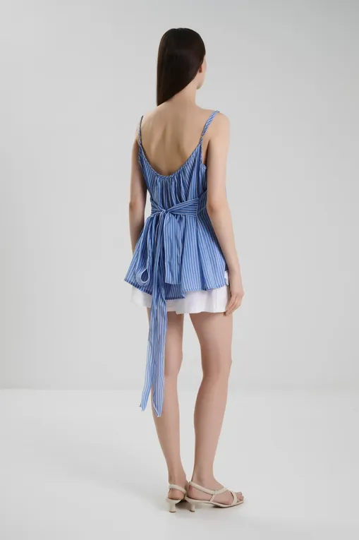 Топы Lila.Eugenie 1932 BLUE WHITE
