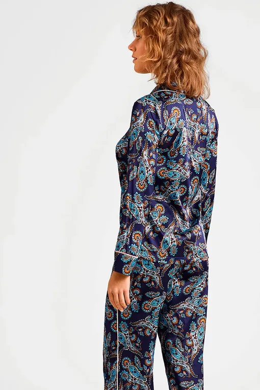 Пижамы AUBADE RT44 BLEU CACHEMI