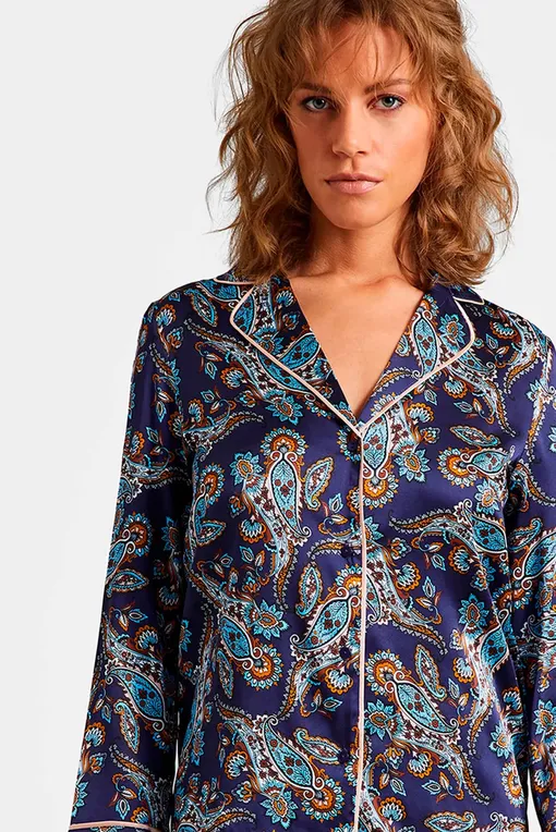 Пижамы AUBADE RT44 BLEU CACHEMI