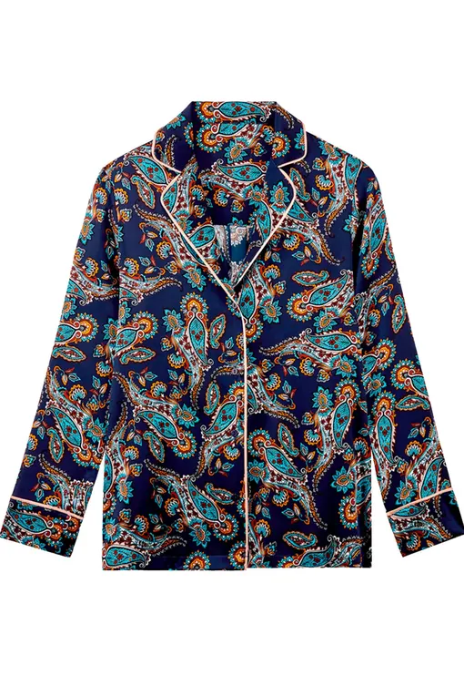 Пижамы AUBADE RT44 BLEU CACHEMI