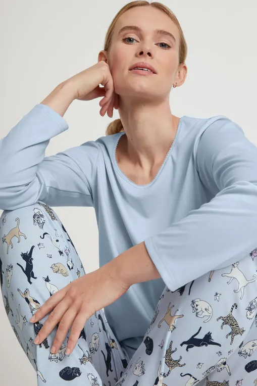 Пижамы Calida 41032 470 harmony blue