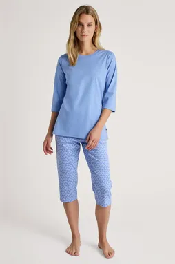 Calida 41257 399 hydrangea blue