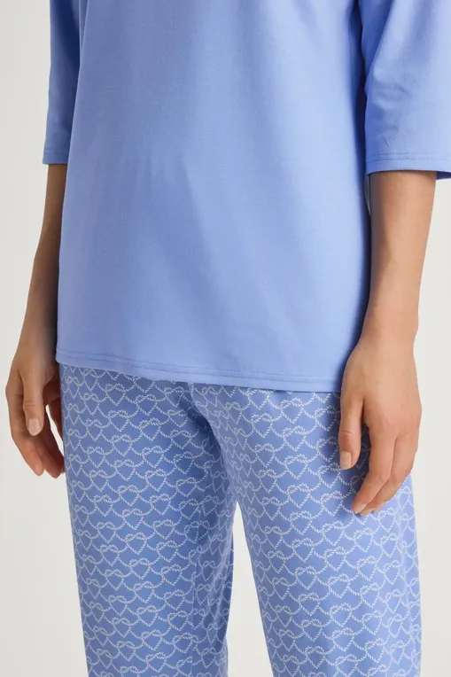 Пижамы Calida 41257 399 hydrangea blue
