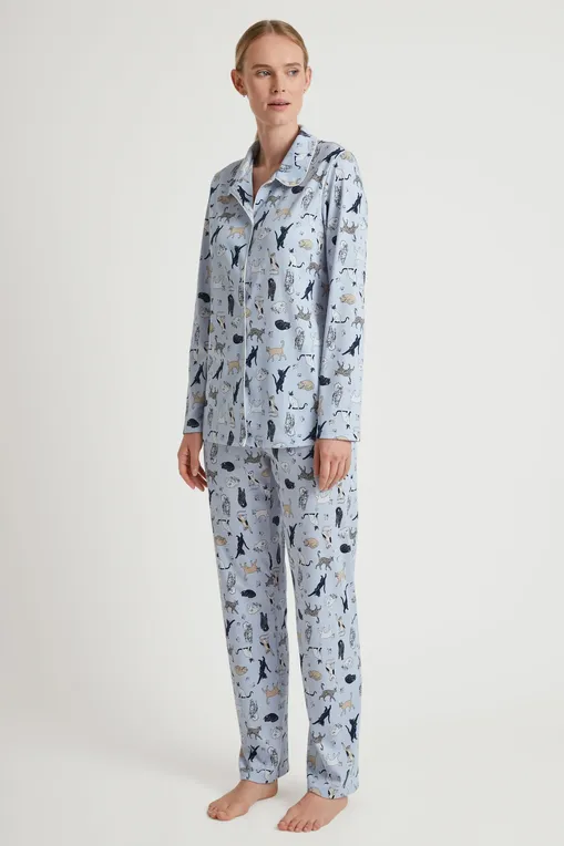 Пижамы Calida 41532 470 harmony blue