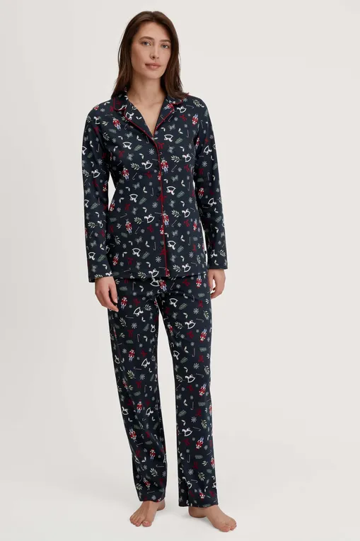 Пижамы Calida 41695 480 saphir blue