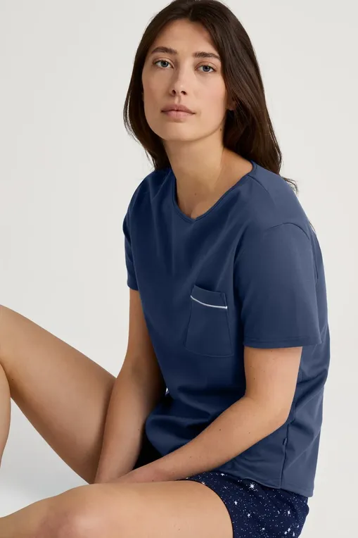 Пижамы Calida 42038 488 peacoat blue