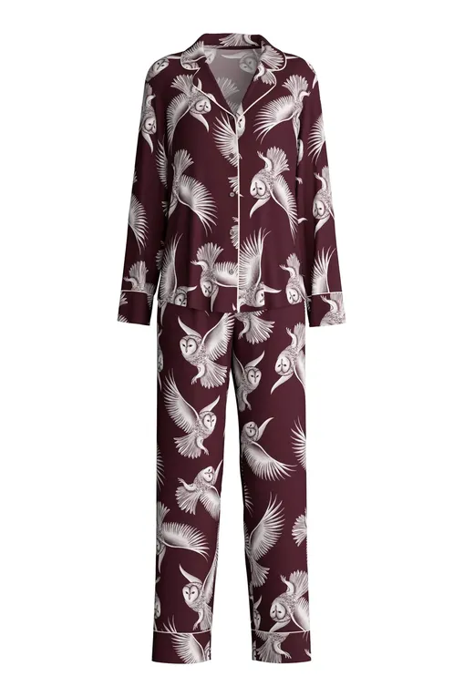 Пижамы Calida 42955 227 black cherry