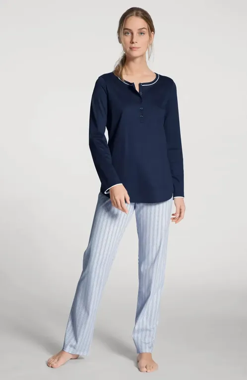 Пижамы Calida 43496 488 peacoat blue