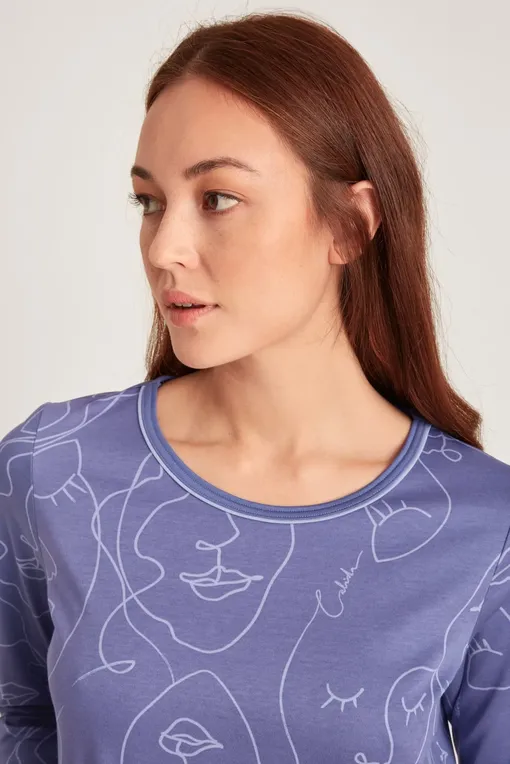 Пижамы Calida 43529 326 twilight purple