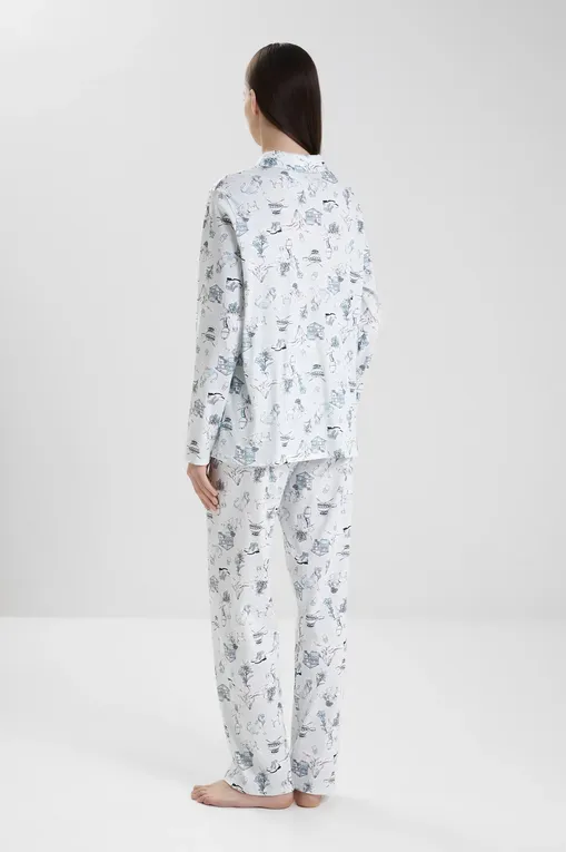 Пижамы Calida 44857 545 cascade blue