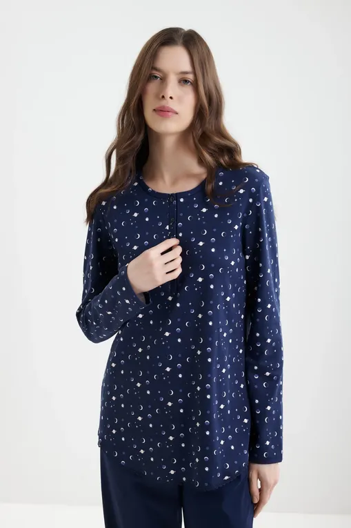 Пижамы Calida 45051 488 peacoat blue