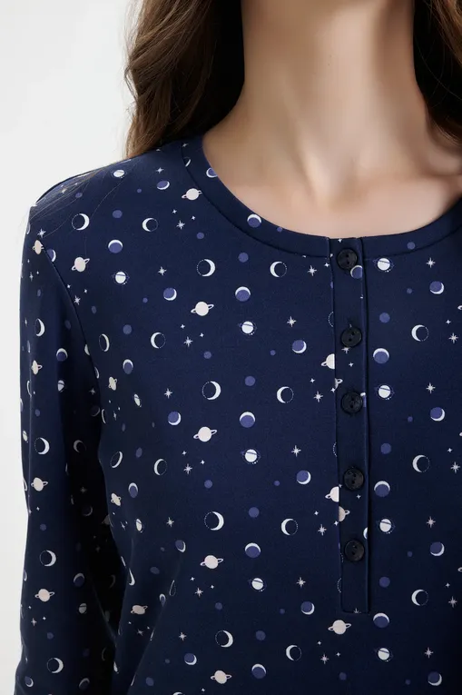 Пижамы Calida 45051 488 peacoat blue