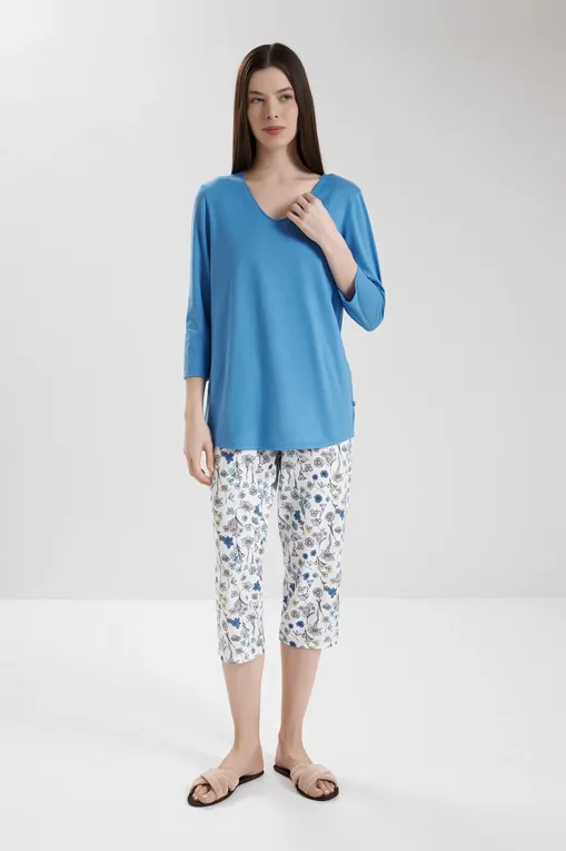 Пижамы Calida 46156 302 riviera blue