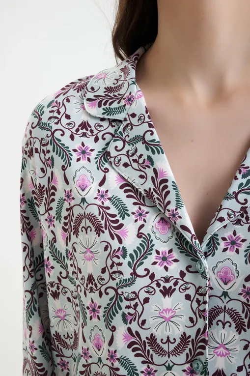 Пижамы Calida 46353 544 smoke blue