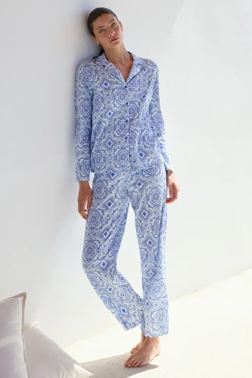 Пижамы Calida 46353 455 dazzling blue