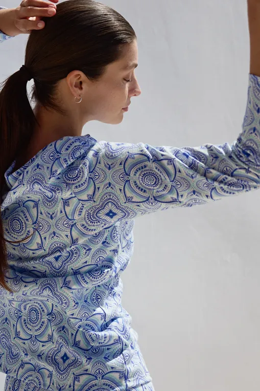 Пижамы Calida 46353 455 dazzling blue