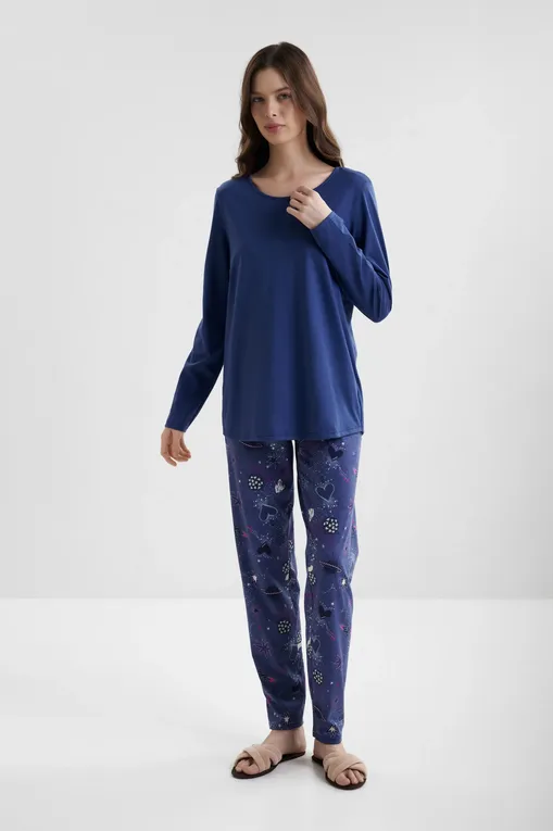 Пижамы Calida 46454 377 cobalt blue