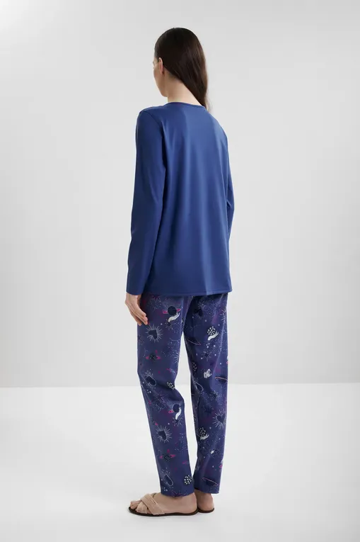 Пижамы Calida 46454 377 cobalt blue