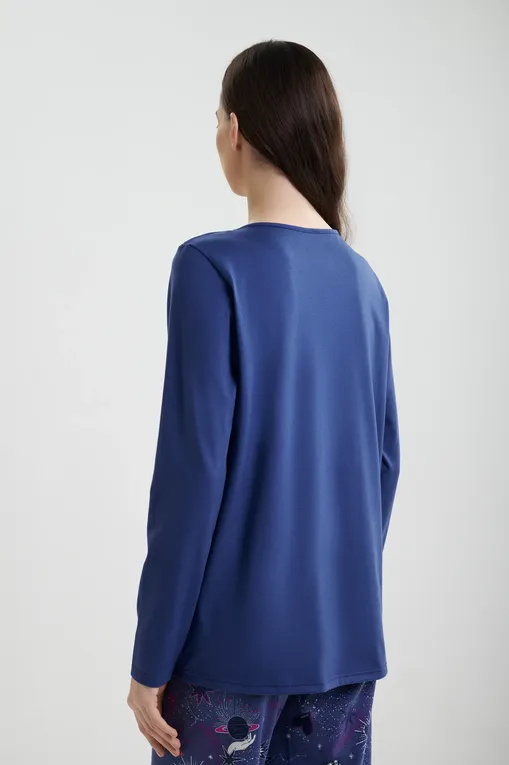 Пижамы Calida 46454 377 cobalt blue