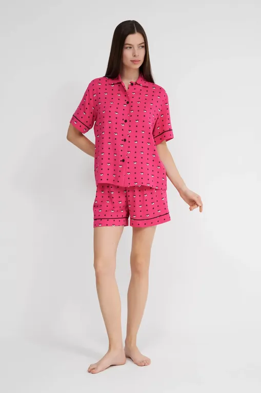 Пижамы Chiara Ferragni A78194919 1212 Fantasy print Fucsia